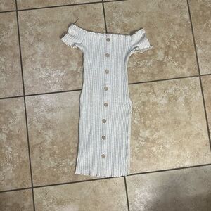 Beige Midi Dress